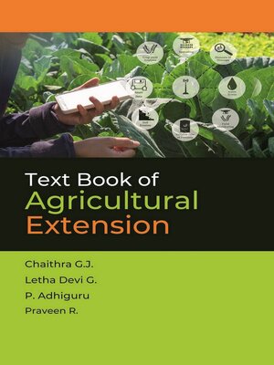 cover image of Text Book of Agricultural Extension